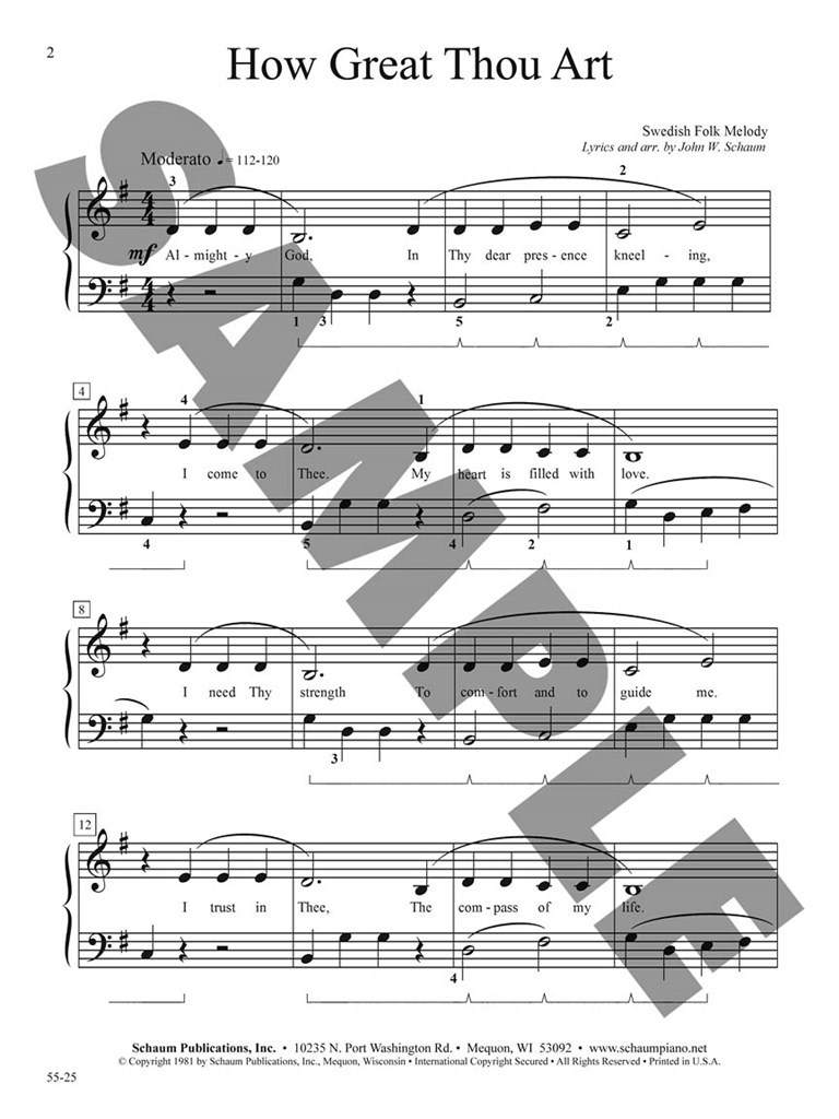How Great Thou Art